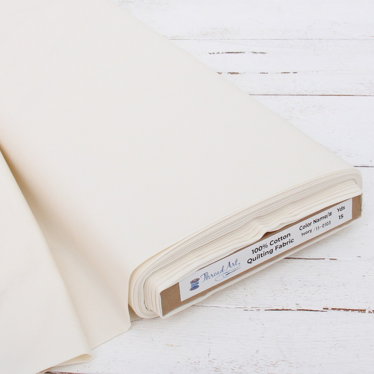 ThreadArt Premium Cotton Quilting Fabric - 44" Width - 100% Cotton - Quilting, Sewing, Crafts - 30 Colors Available - By the Yard, 3 Yard Cuts, or 10 Yard Cuts